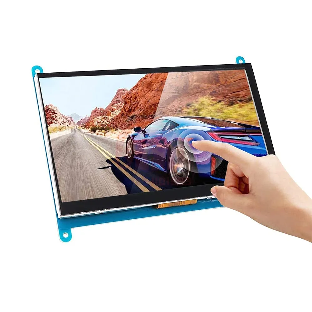 18cm (7inch) LCD Capacitive Touch Screen Display with HDMI for Raspberry Pi (1024 x 600 Resolution)