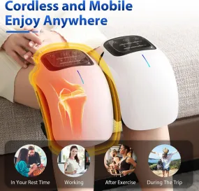 4-in-1 Smart Knee Massager with Heat, Infrared, Laser Therapy