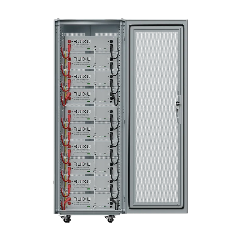 50kWh RUiXU Lithium Batteries Kits | 10 Batteries   10 slot battery cabinet