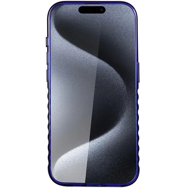 Audi IML Big Logo Hard Case with MagSafe for iPhone 15 Pro 6.1" Blue - AU-IMLMIP15P-Q5/D2-BE