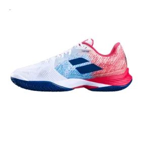 Babolat Jet Mach 3 All Court Men's Shoes [White/Blue]