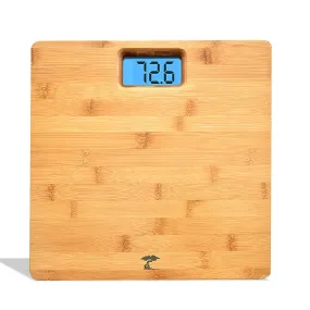 Bamboo Bathroom Scale