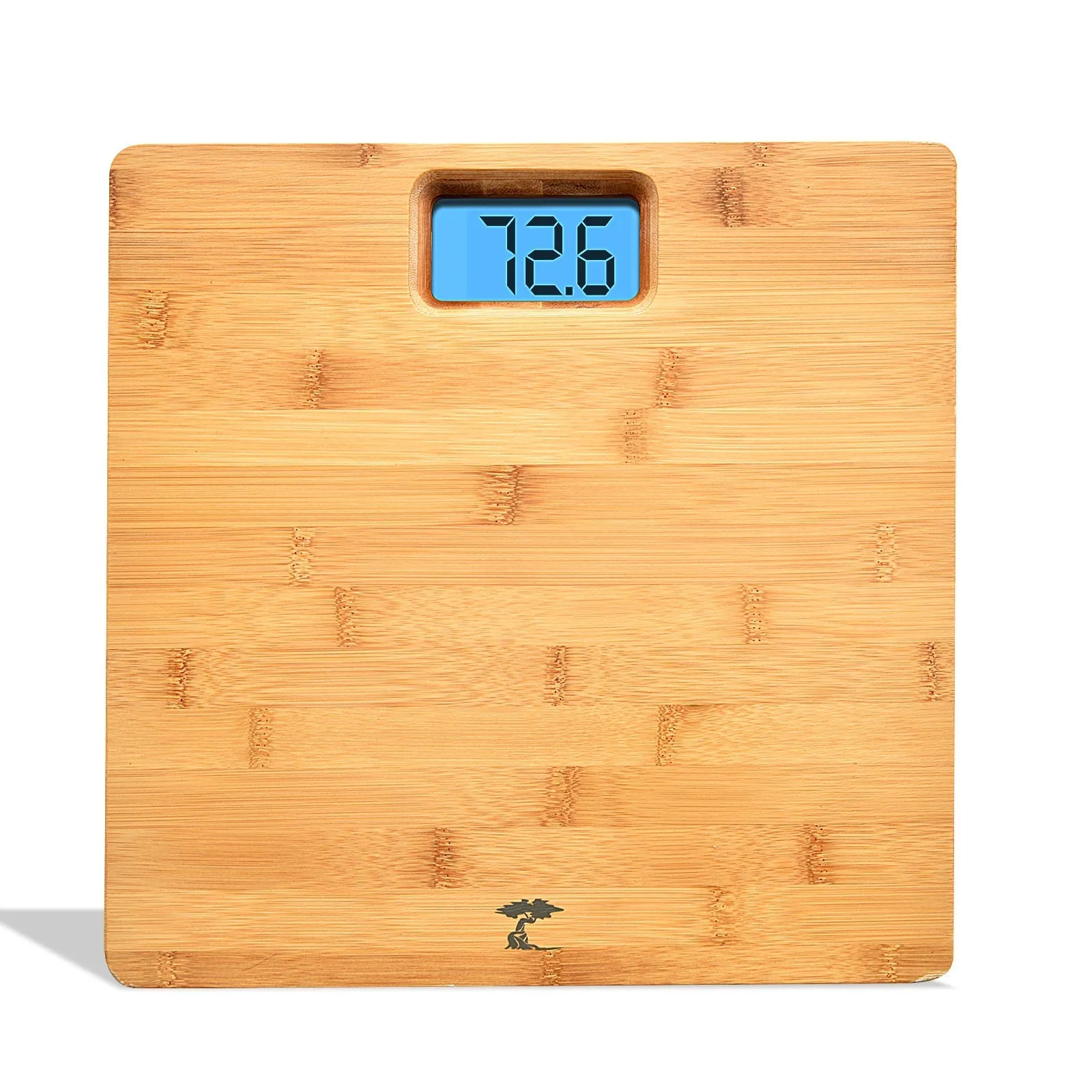 Bamboo Bathroom Scale