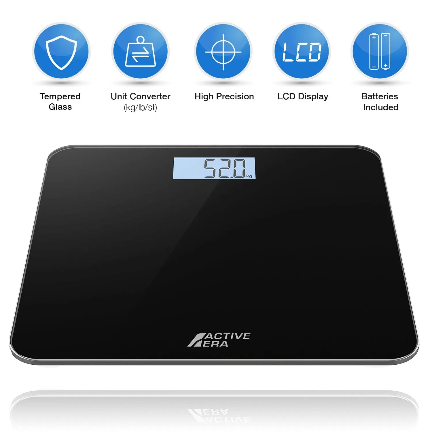 Bathroom Scales - Black