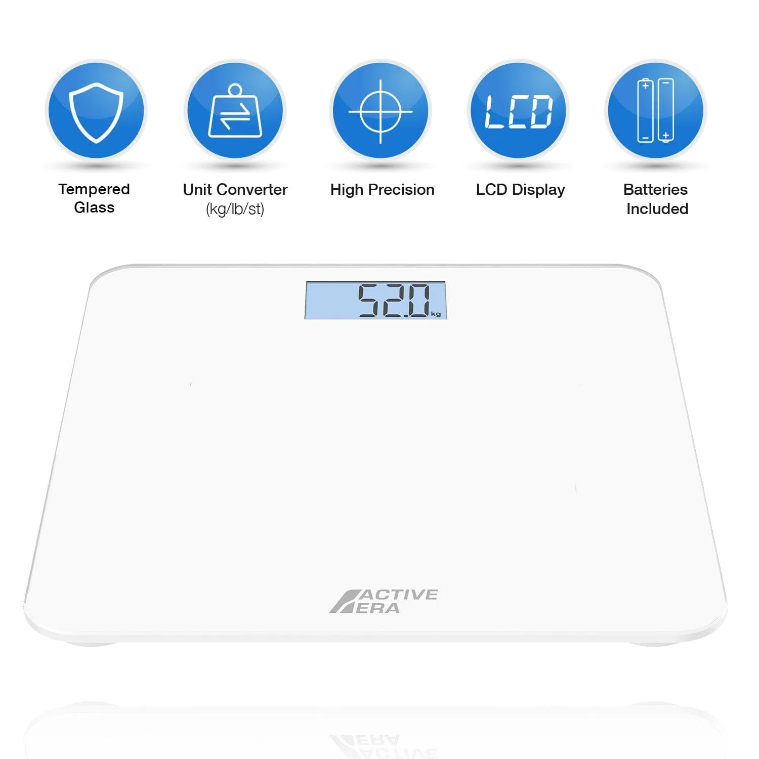 Bathroom Scales - White