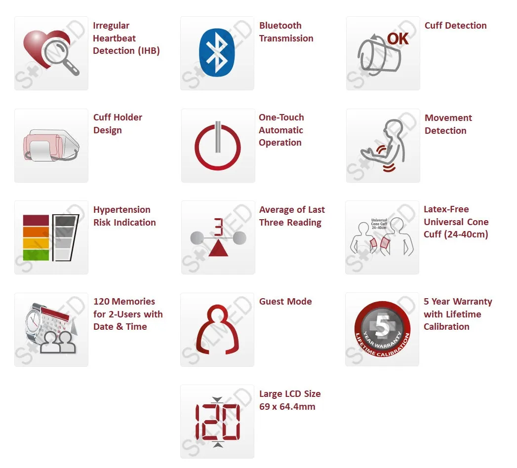 Blood Pressure Monitor X3 - Bluetooth