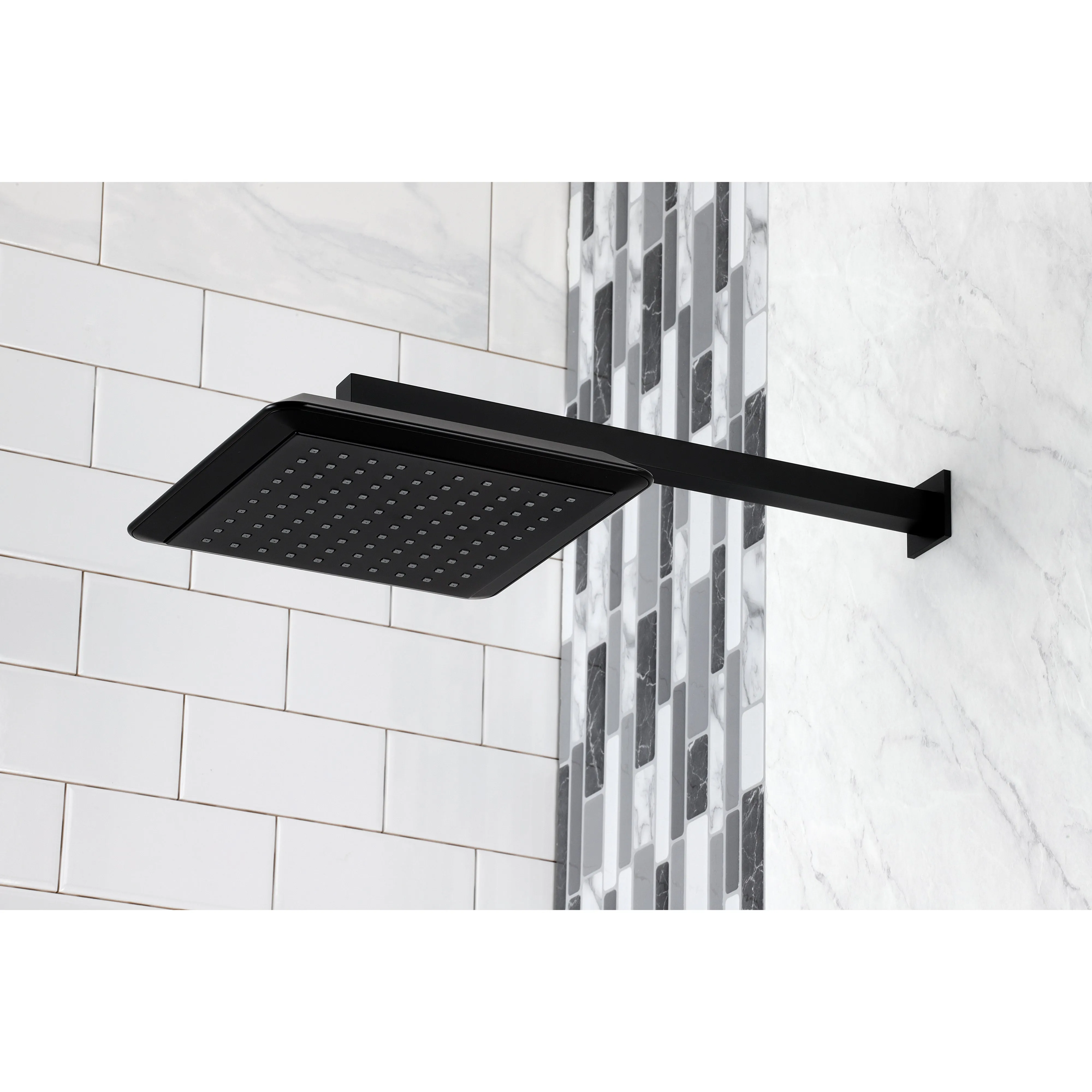 Claremont 9-5/8" Square Shower Head with Shower Arm