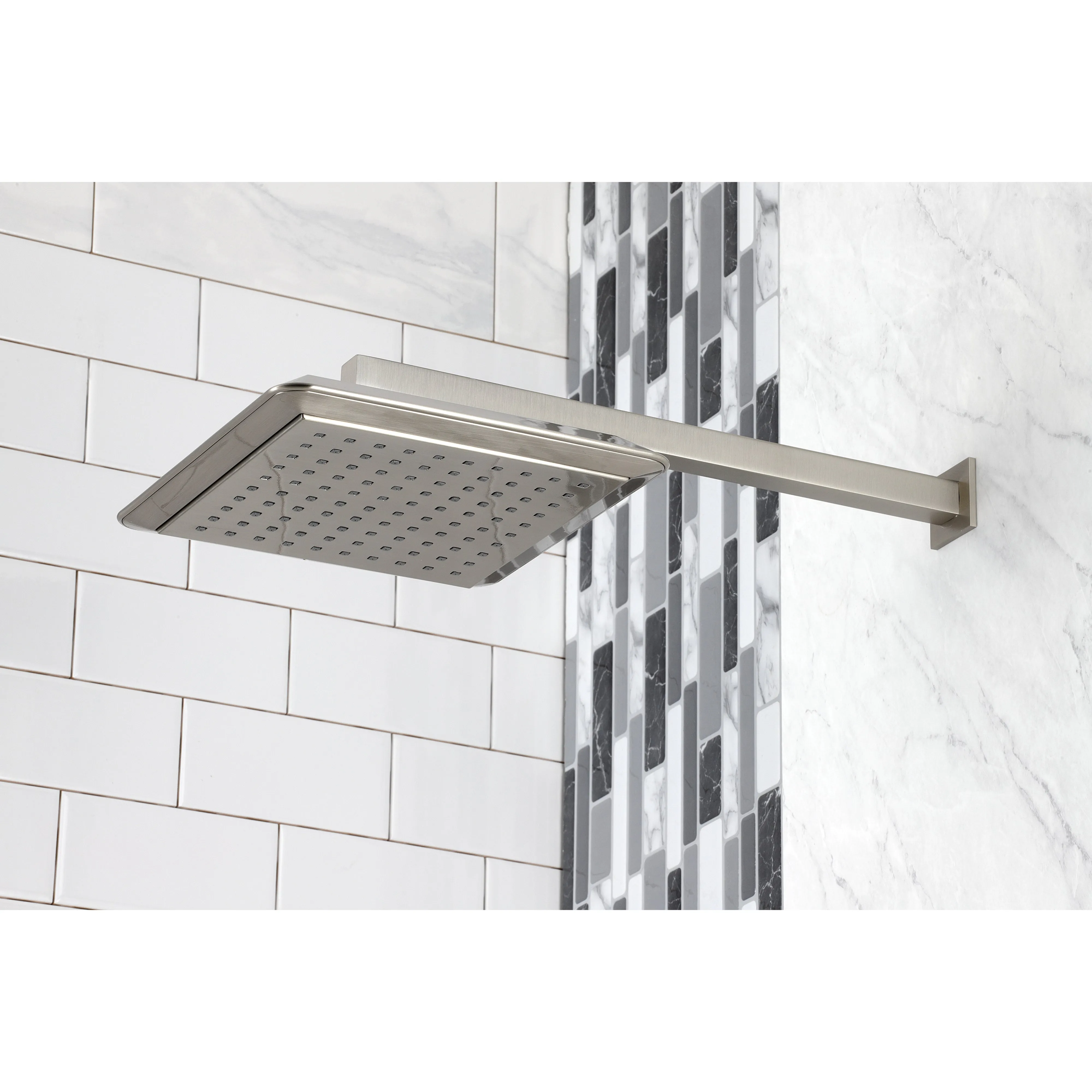 Claremont 9-5/8" Square Shower Head with Shower Arm