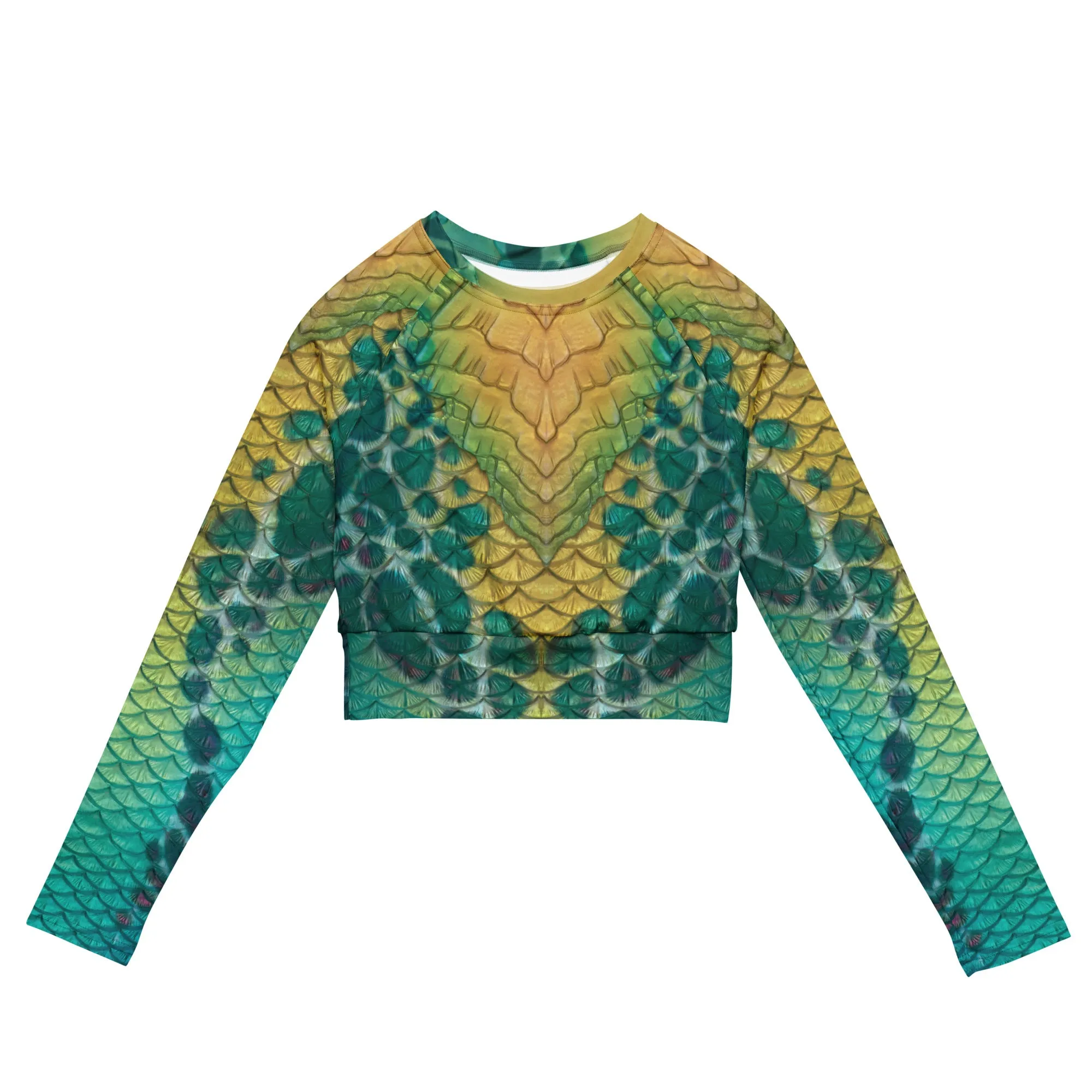 Damsel Recycled Cropped Rash Guard