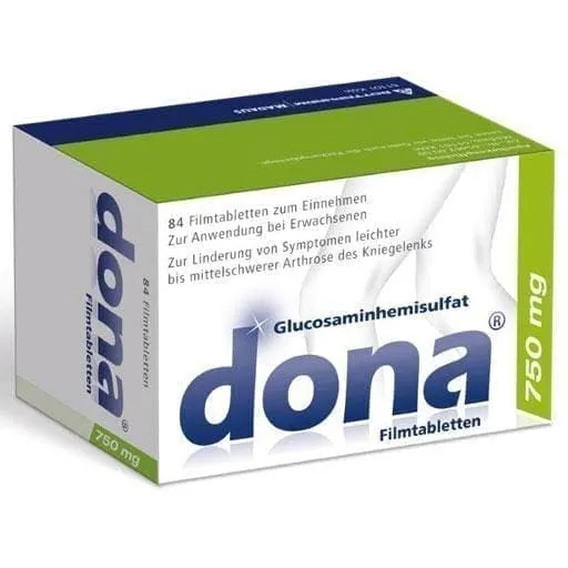 DONA 750 mg osteoarthritis in knee, glucosamine