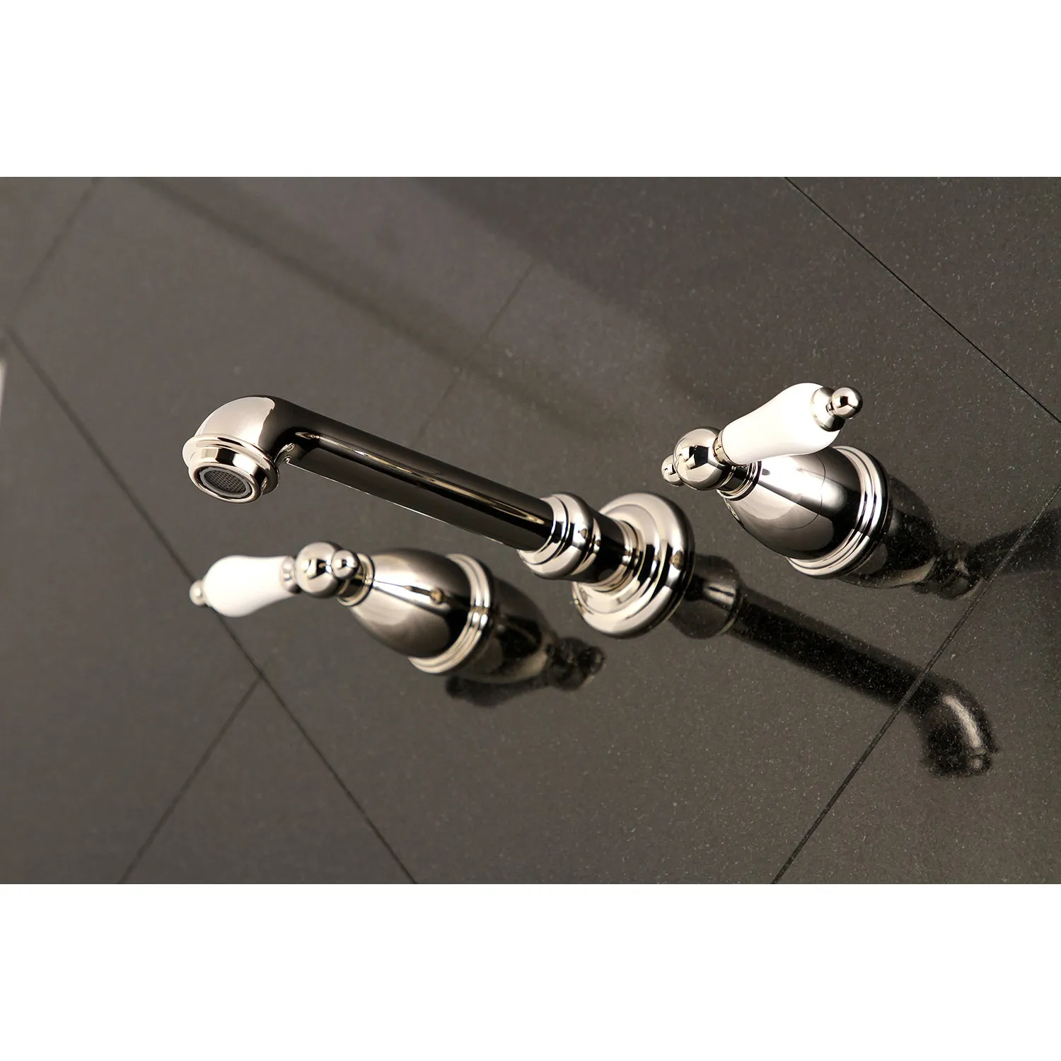 English Vintage Wall Mount Roman Tub Faucet