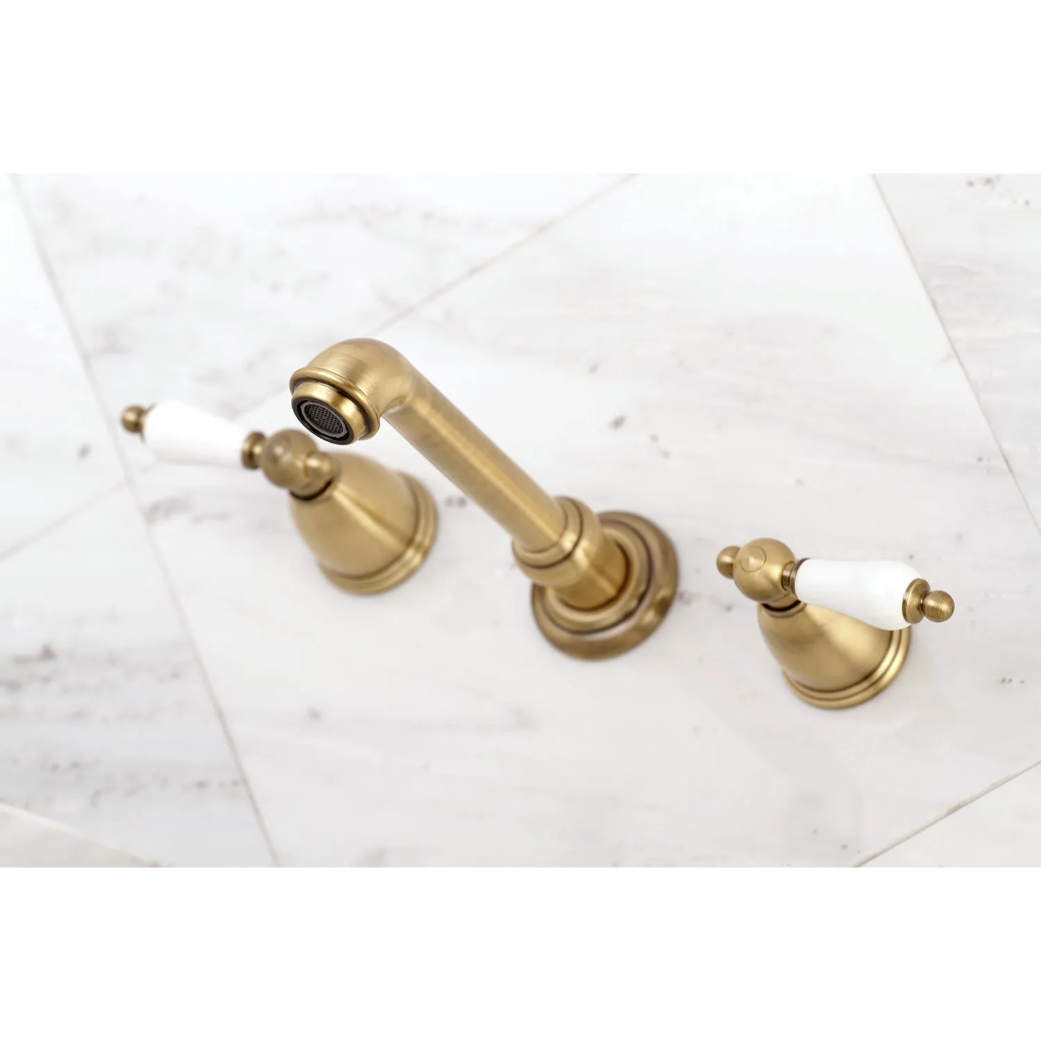 English Vintage Wall Mount Roman Tub Faucet