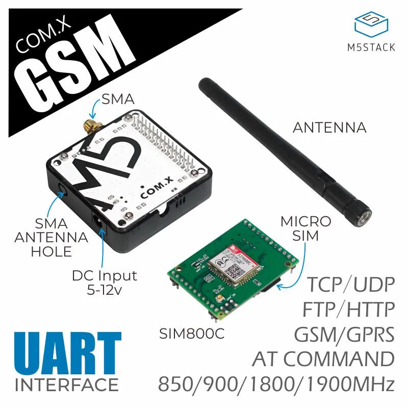 [EOL] COM.GSM 2G Communication Module（SIM800C)