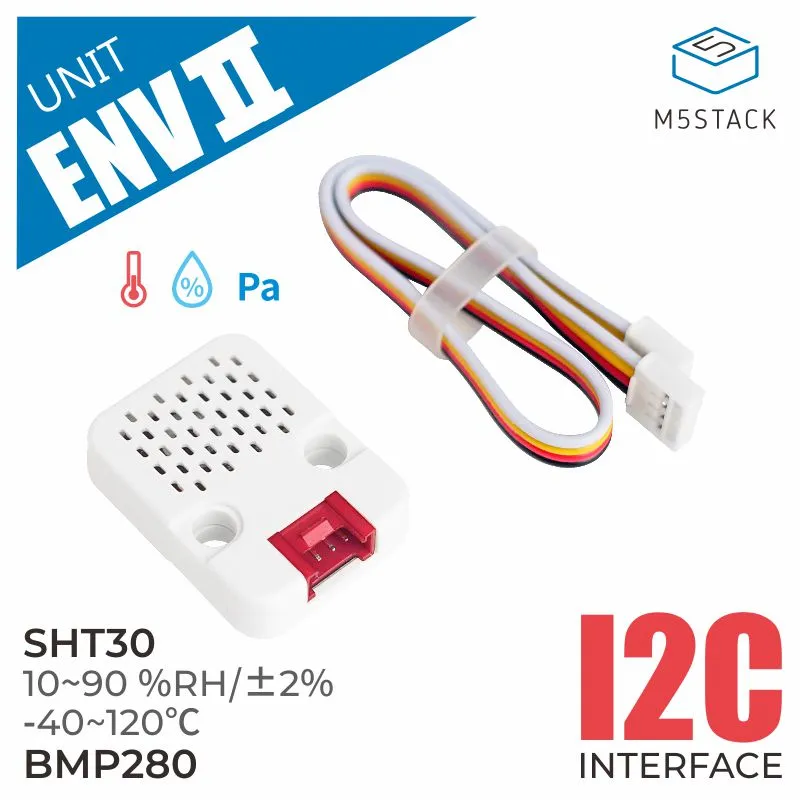 [EOL] ENV II Unit with Temperature Humidity Environment Sensor (SHT30 BMP280)