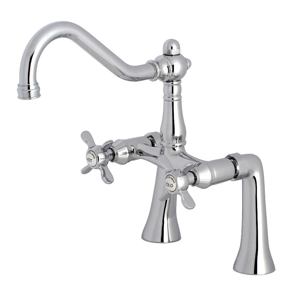 Essex 7-Inch Center Deck Mount Clawfoot Tub Faucet