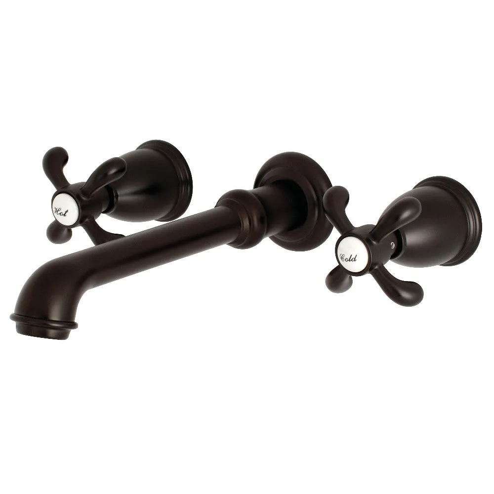 French Country 2-Handle Wall Mount Roman Tub Faucet