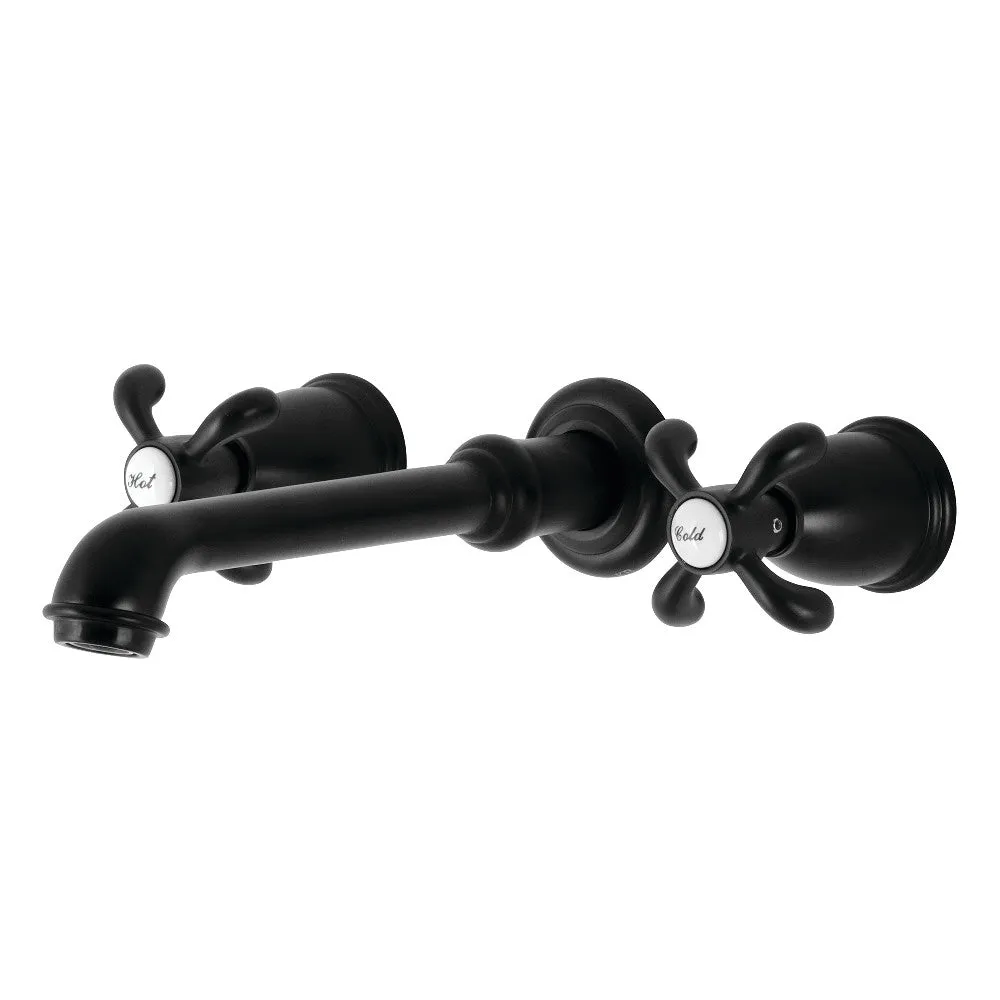 French Country 2-Handle Wall Mount Roman Tub Faucet