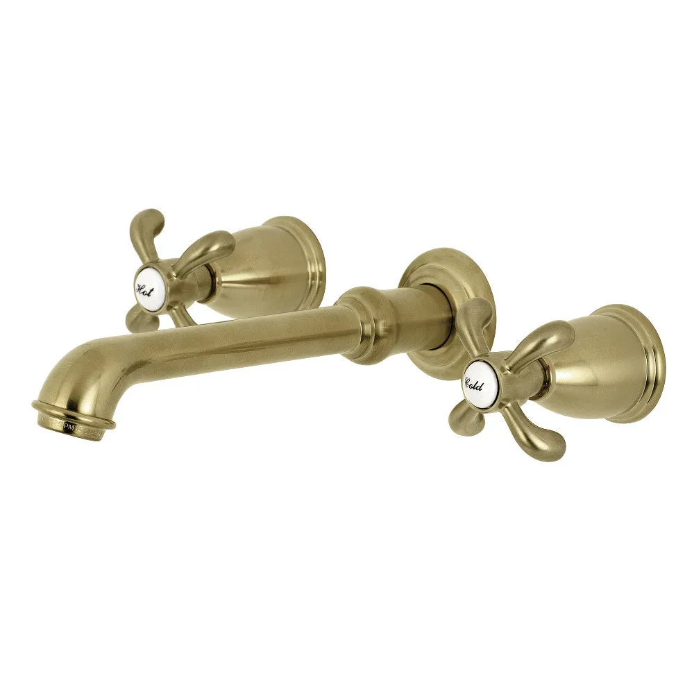 French Country 2-Handle Wall Mount Roman Tub Faucet