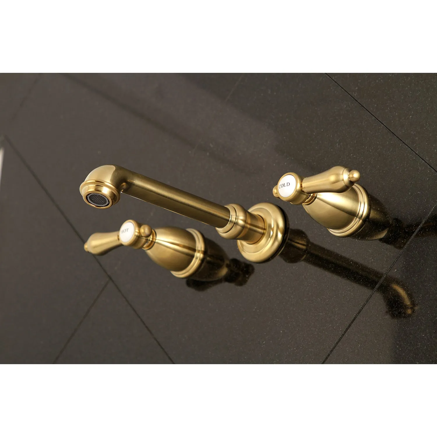 Heirloom 2-Handle Wall Mount Roman Tub Faucet