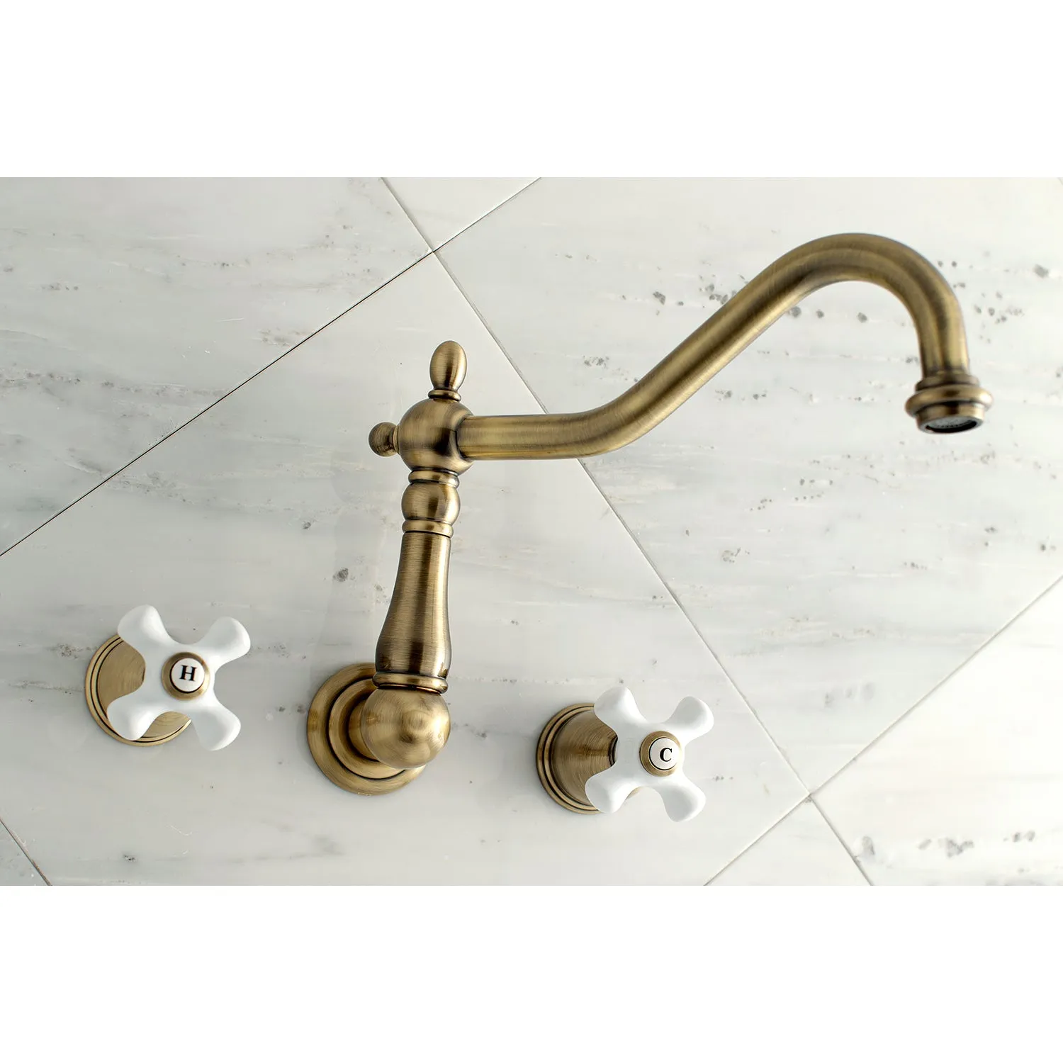 Heritage Wall Mount Roman Tub Faucet