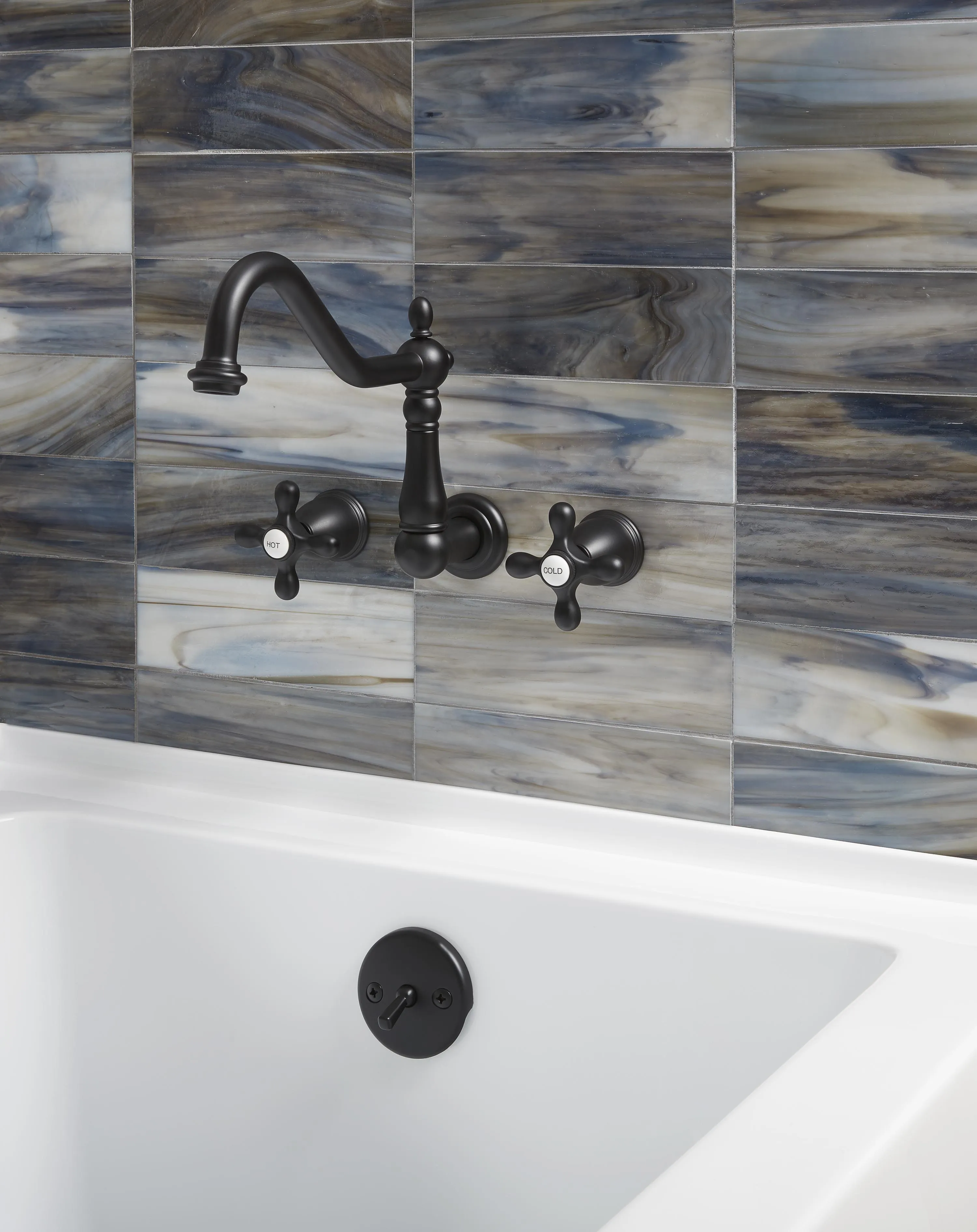 Heritage Wall Mount Roman Tub Faucet