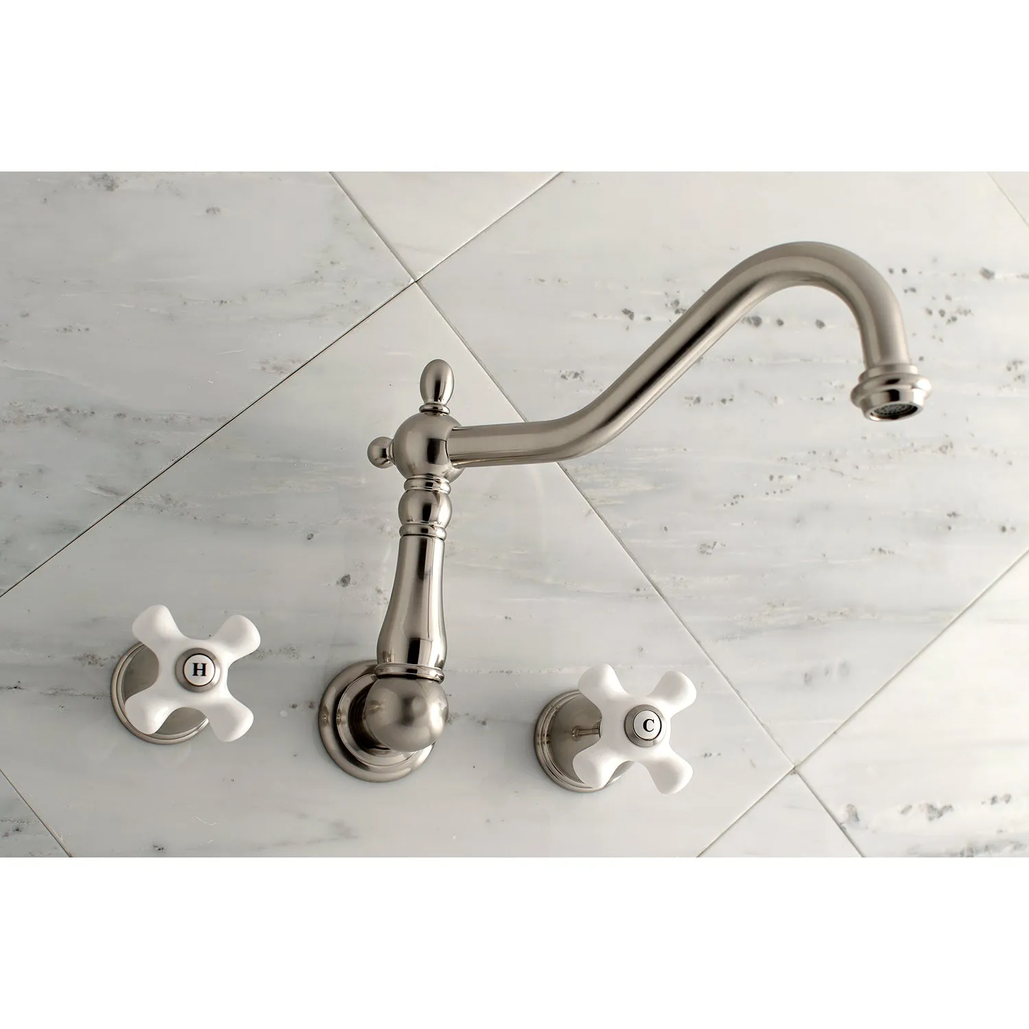 Heritage Wall Mount Roman Tub Faucet