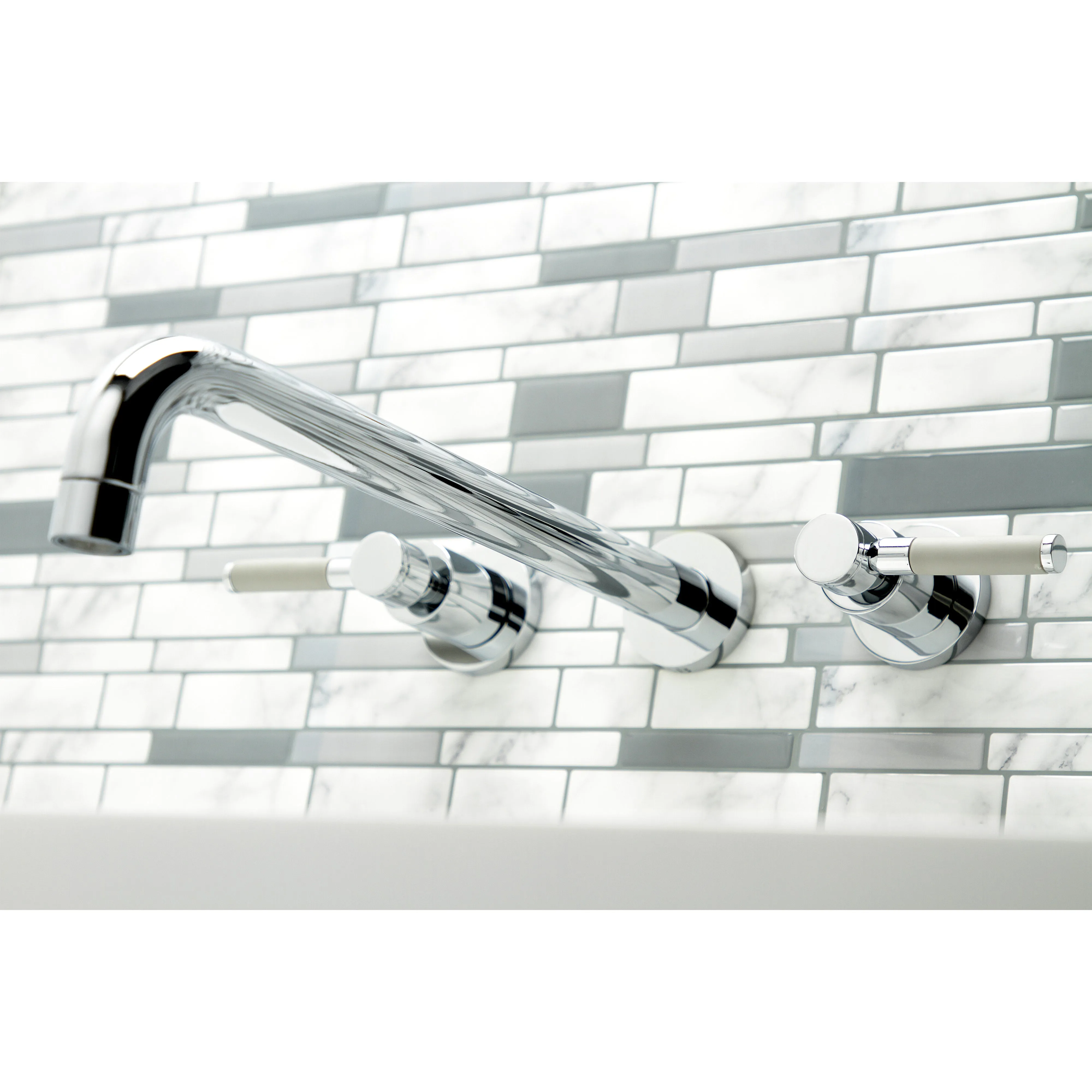 Kaiser Wall Mount Tub Faucet