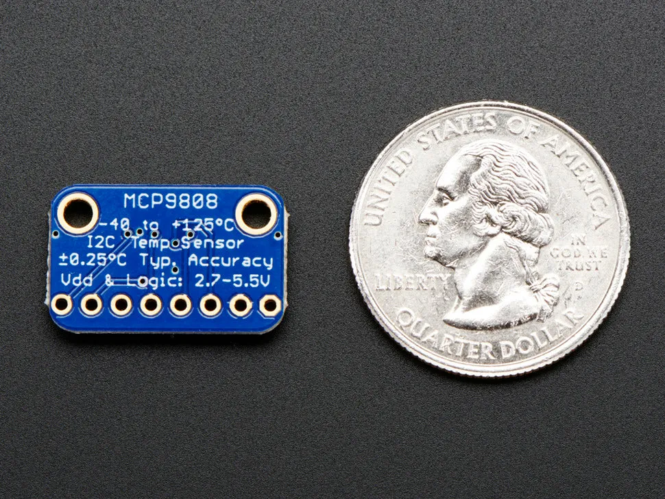 MCP9808 High Accuracy I2C Temperature Sensor Breakout Board