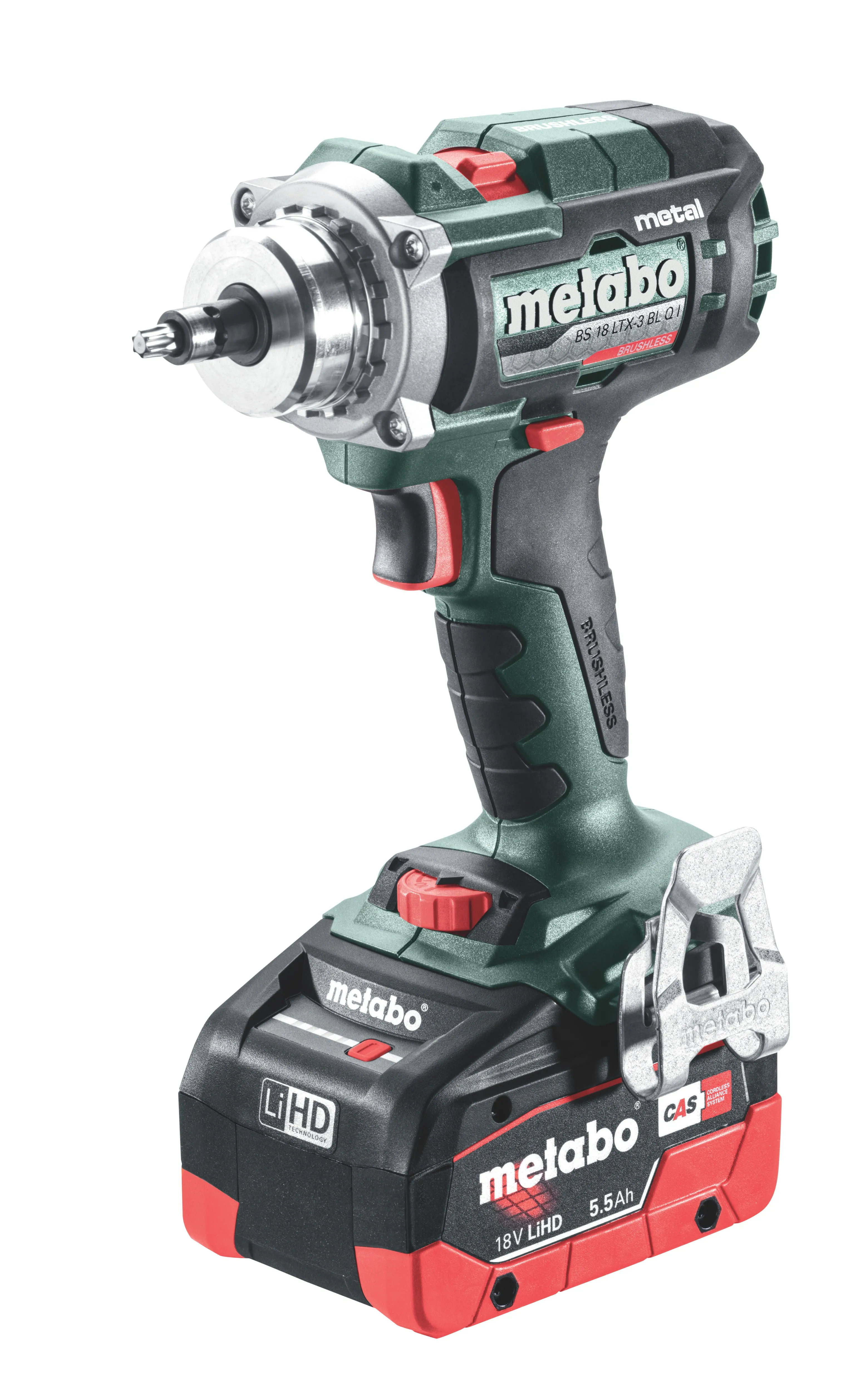 Metabo 603180620 Metabo BS 18 LTX-3 BL Q I METAL 5.5 Kit MB 18V Brushless Cordless 3-Speed Drill/Driver