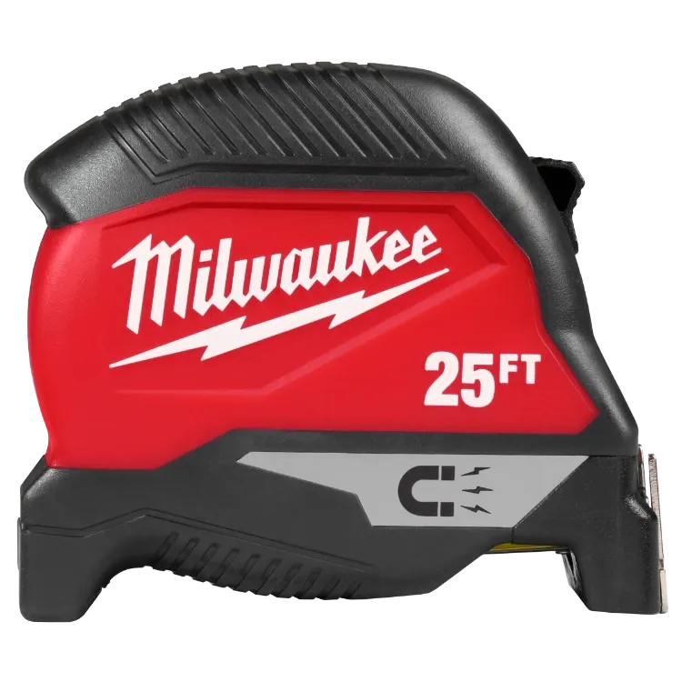 Milwaukee 48-22-1025MG 25ft Magnetic Tape Measure 2-Pack