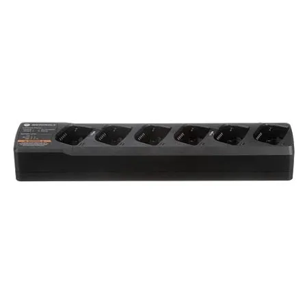 Motorola PMLN6384A RM Series Six-Unit Charging Station (Black)