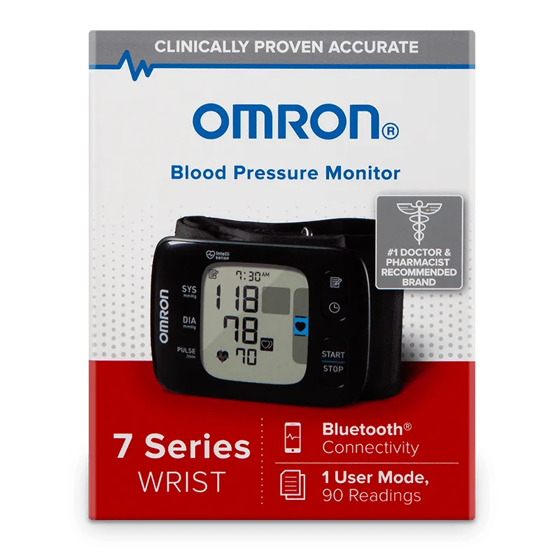 Omron BP6350 7 Series Wireless Wrist Blood Pressure Monitor