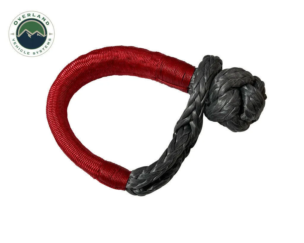 R.D.L Recovery Distribution Link, 4" X 8' Tree Savers (2), 5/8" Soft Shackles (3), and 30,000 Tow Strap Combo Kit