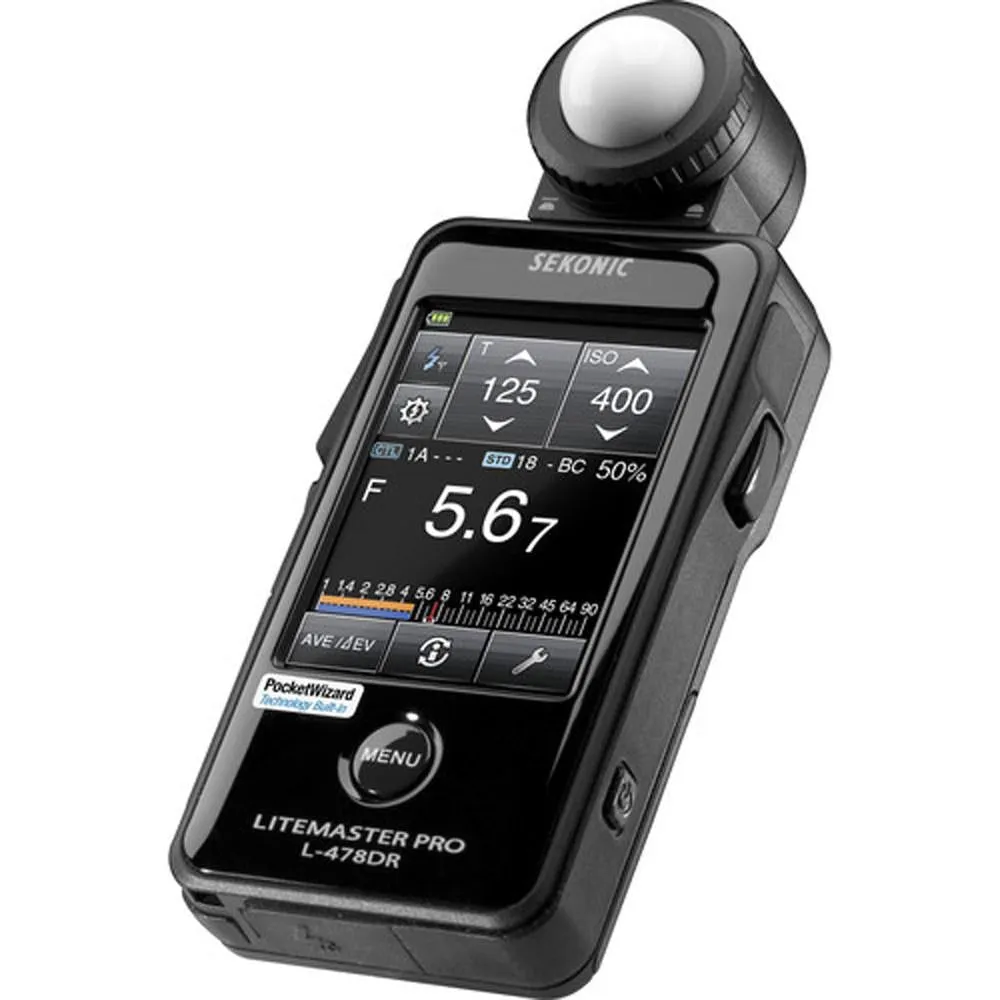 Sekonic LiteMaster Pro L-478DR Light Meter for Phottix