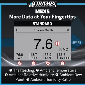 TRAMEX MEX5 Moisture Encounter